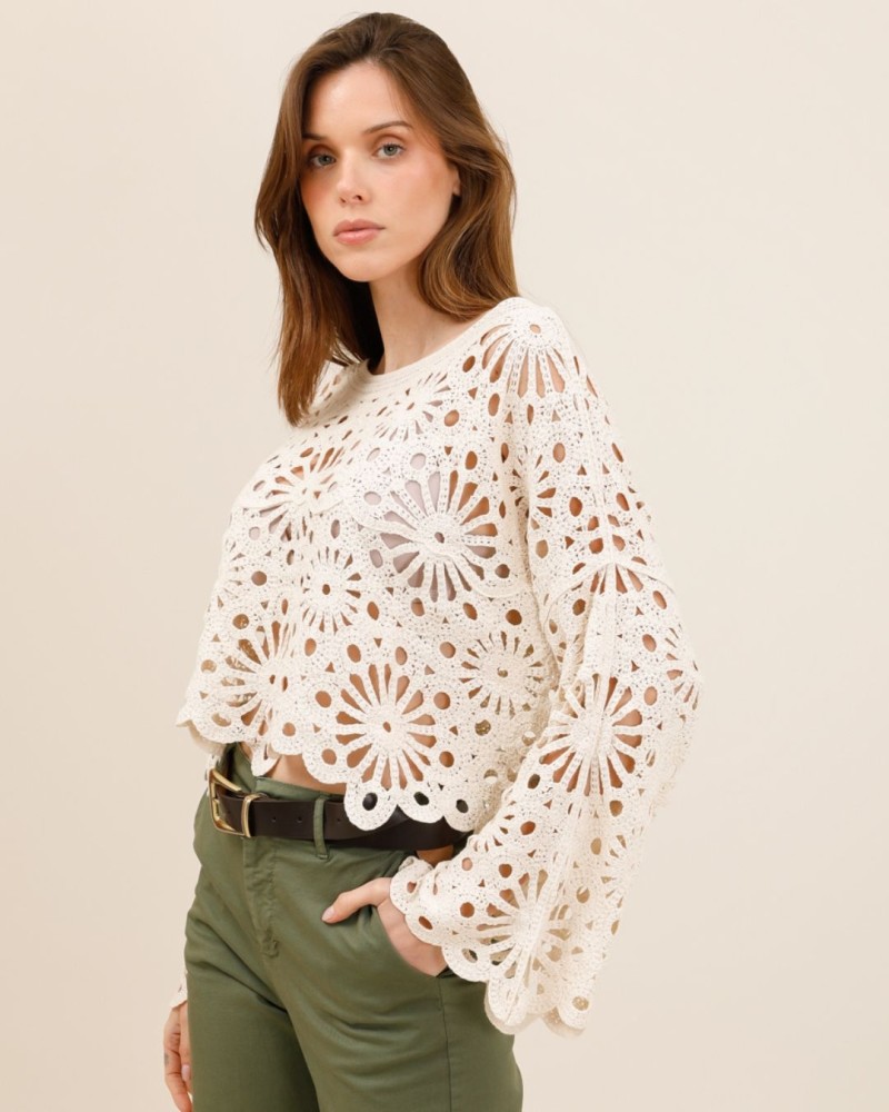 alba top crochet