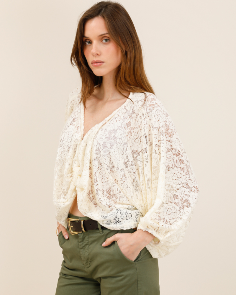 louise top dentelle