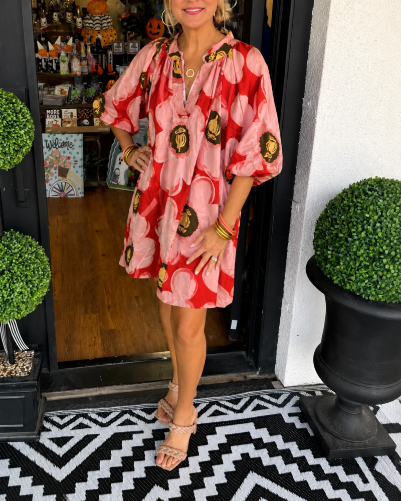 laya robe imprimée