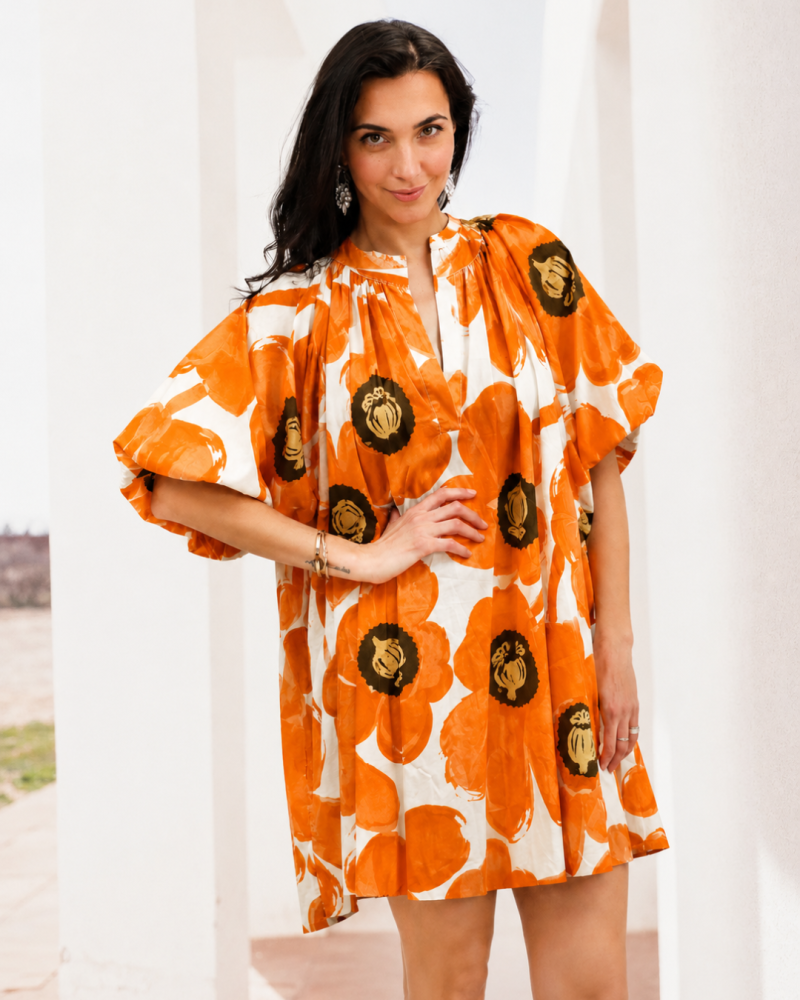 laya robe imprimée