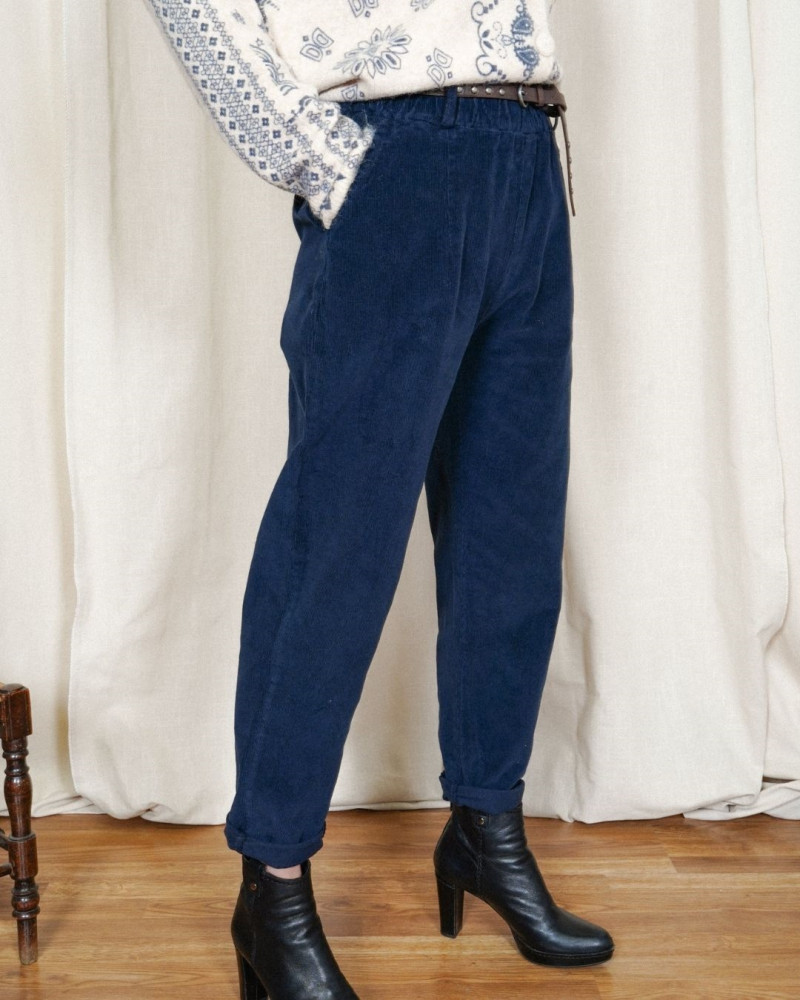 boy pantalon velour