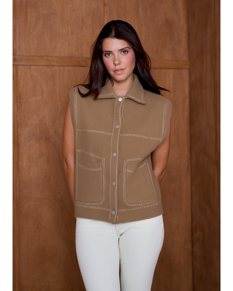 eva gilet sans manche