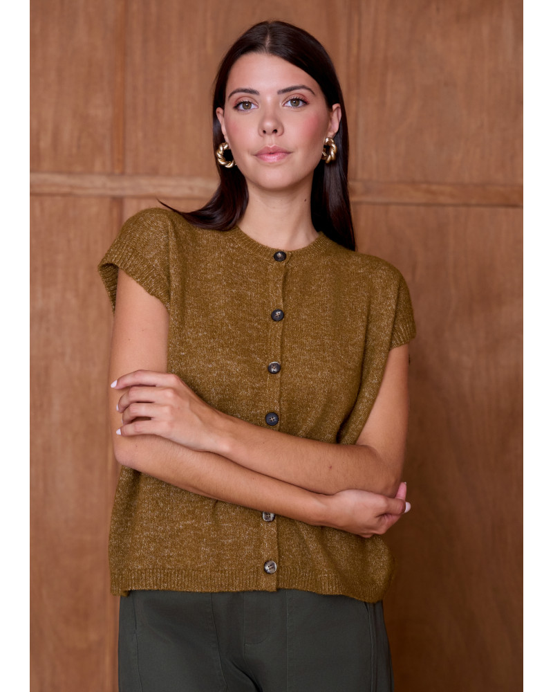 adriana gilet mc courte
