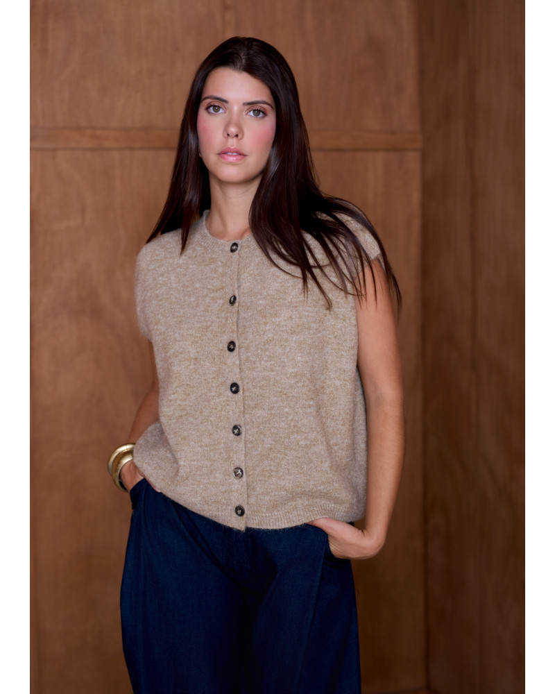 adriana gilet mc courte
