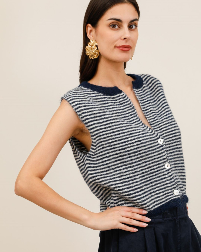 tania gilet s/manches