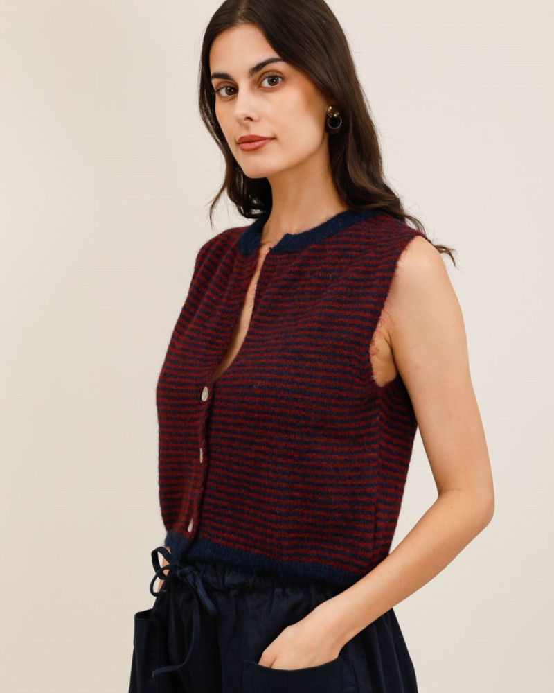 tania gilet s/manches