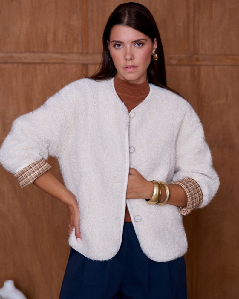 yris veste bouclette