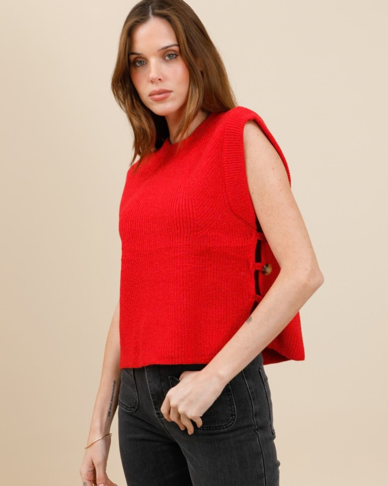 maya pull sans manches